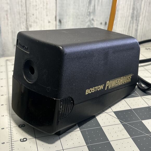Boston Power House Electric Pencil Sharpener Model 19 BLK Office School Home - Picture 1 of 6